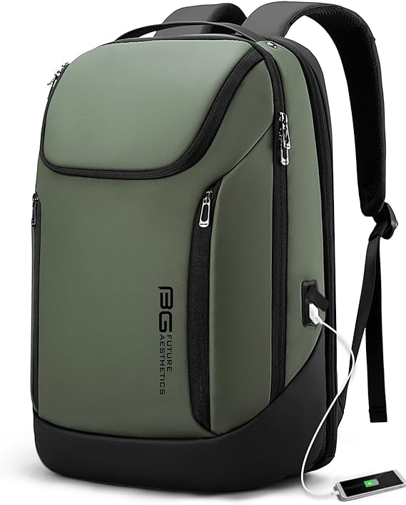 71moSzObavL._AC_SX569 BANGE Business Waterproof Backpack Suitable for 15.6inch Laptop Backpack with USB charging