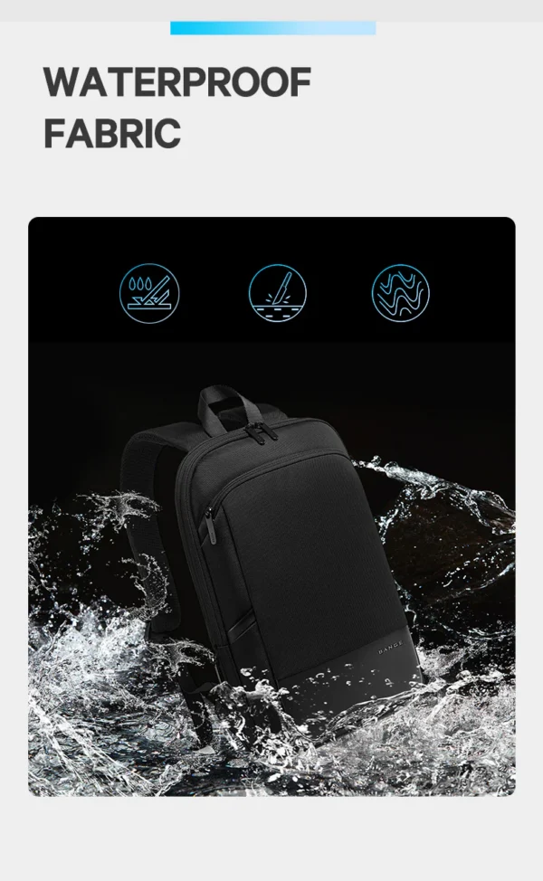77115_08 Bange Laptop Backpack 15 inch Super Slim extention Men Anti Theft Backpack