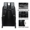 BANGE Travel Backpacks,Weekender Carry On Backpack Waterproof Men's Business Laptop Backpack for 15.6inch