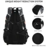 GN62070-A_logo_5 Aoking Backpack Black Casual Backpack Student Bag GN62070-A