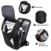 Hasplentyofstoragecompartment BANGE New Arrive New business 15.6 inch Laptop Backpack For Men and women