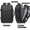 BANGE Business Trip Travel Waterproof Extension Pack Flight