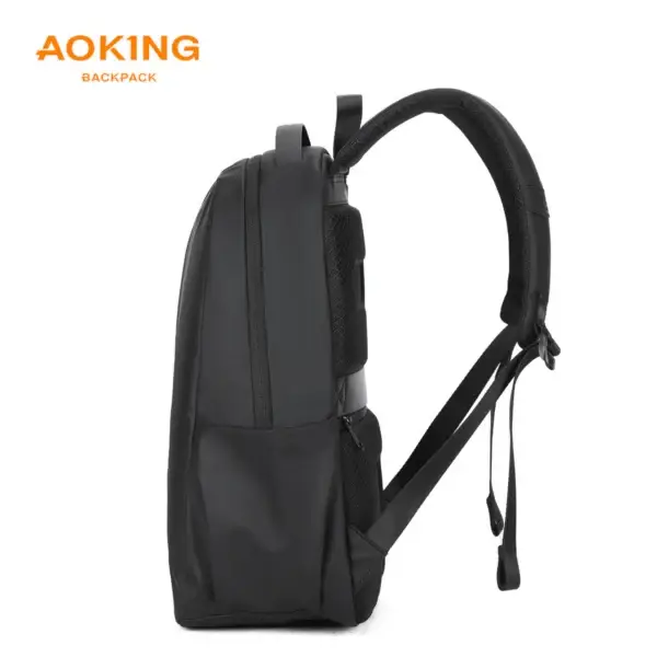SN4005-5-side-1 Aoking Fashion Backpack Laptop Business Backpack SN4005-5