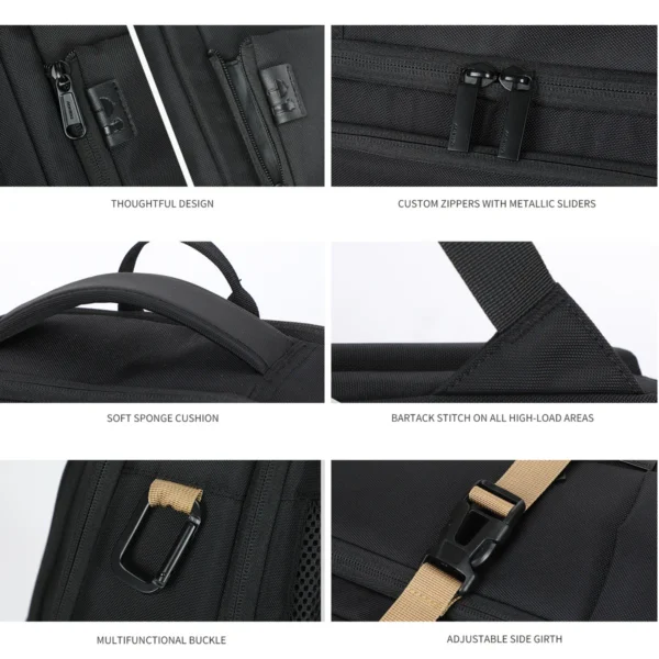SN4041_7 Aoking Fashion Backpack Laptop Business Backpack SN4041