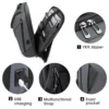 USBChargingDesignFrontpocketYYKzipper BANGE New Arrive New business 15.6 inch Laptop Backpack For Men and women