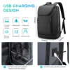USBChargingdesignbackpack BANGE Business Waterproof Backpack Suitable for 15.6inch Laptop Backpack with USB charging