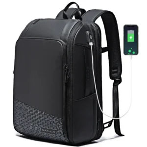WeekenderCarryOnBackpack BANGE Travel Backpacks,Weekender Carry On Backpack Waterproof Men's Business Laptop Backpack for 15.6inch