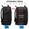BANGE Business Trip Travel Waterproof Extension Pack Flight