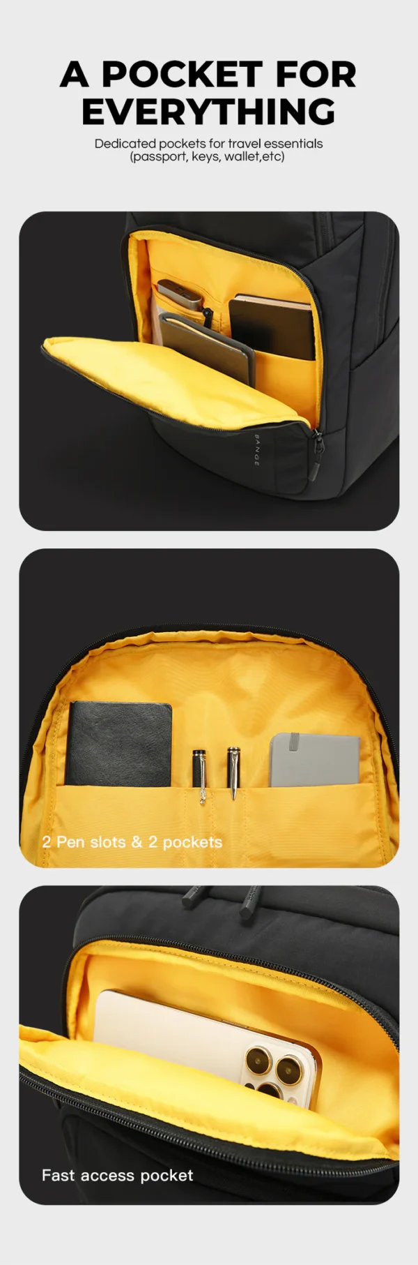 05_700x (1) BANGE New Travel Waterproof Soft Lightweight Student Casual Bag Men Laptop Backpack
