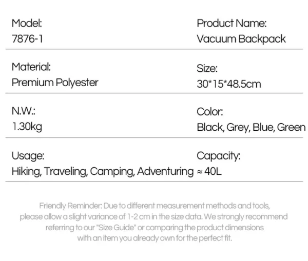 1---__16_700x BANGE Large Capacity Vacuum Compression Travel Backpack with Dedicated 15.6inch Laptop compartment