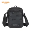 1_1_713928d0-8116-4913-aa57-b6cbdb3e2531 Aoking Black Fashion Men Waterproof Sling Bag XK3053
