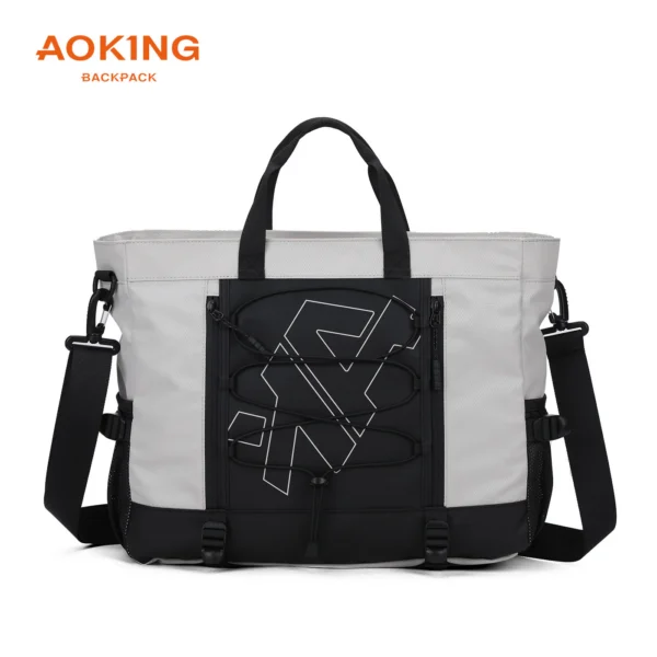 Aoking Large Capacity White Travel Bag Casual Bag XK3045