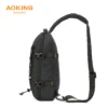 1_3_9812b42e-4002-4bc7-9ad6-1b1971b7c9b3 Aoking Black Fashion Men Waterproof Sling Bag SY3307