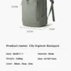 BANGE Hot Sell New Arrival Soft Lightweight Waterproof Men Casual Laptop Backpack