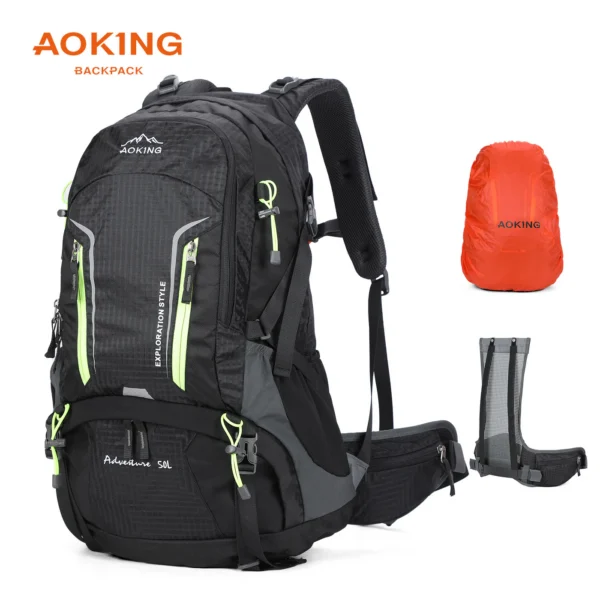 2_1_5b232e00-9b34-4bc9-ad2f-1e4e912fc2a7 Aoking Backpack Large Capacity Casual Backpack Waterpoor Outdoor Bag YJN67363