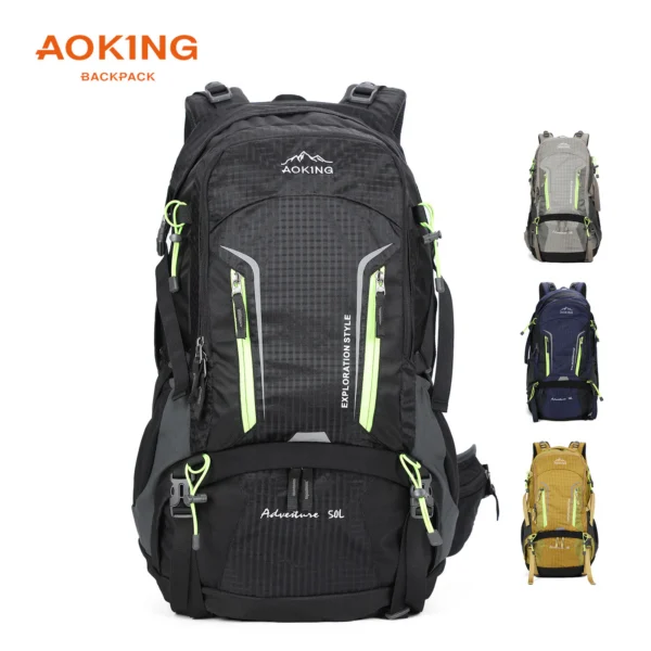 2_2_ae4358d9-a789-4117-b432-c19ef561ea9a Aoking Backpack Large Capacity Casual Backpack Waterpoor Outdoor Bag YJN67363