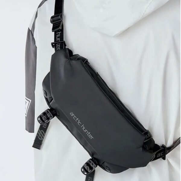 3 ARCTIC HUNTER New Outdoor Casual Shoulder Bag Men Crossbody Bag Men Lightweight Waterproof Strap Chest Bag Boy Daily Travel Bag