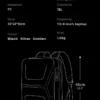 BANGE Waterproof TSA Lock Hardshell Backpack for Business & Commute