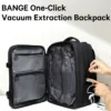 BANGE One-click Vacuum Compression Travel Backpack with TSA Lock
