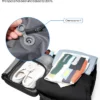 BANGE One-click Vacuum Compression Travel Backpack with TSA Lock