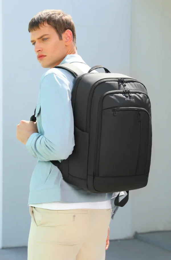 3076__05_700x BANGE Water-resistant Business Travel Backpack with Padded Laptop Compartment Ergonomic College School Bag for Teens