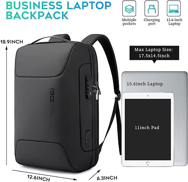 3_dd6d61e7-4a2f-440a-af56-a8e2d7143c96_600x BANGE Anti Theft Backpack with USB charging Port,Lightweight Business Backpack for Men and Women