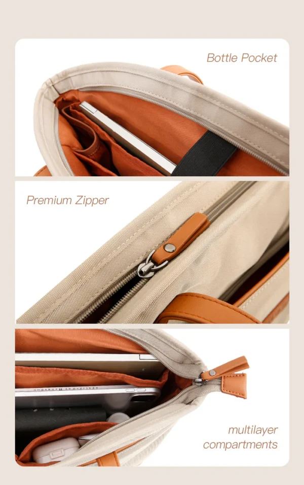 6803__08_700x BANGE All-in-One Commute Travel Lightwight Tote Bag 14inch Laptop