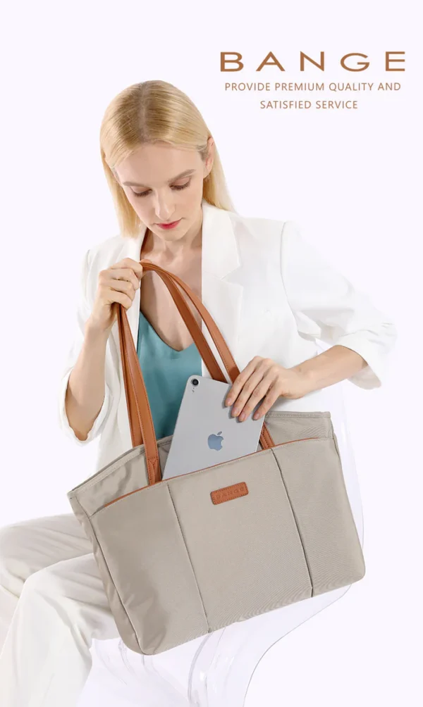 6803__17_700x BANGE All-in-One Commute Travel Lightwight Tote Bag 14inch Laptop