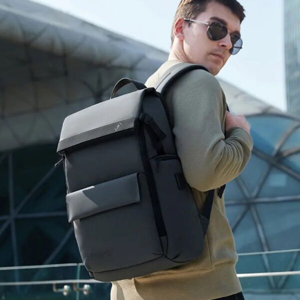 7 ARCTIC HUNTER New 15.6-inch Laptop Backpack USB Men Business Travel Bag Large Capacity Leisure and Entertainment Youth Backpack