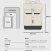 BG-3126__05_700x BANGE NEW Arrivals Waterproof Lightweight Roll Top Backpack for School Commute