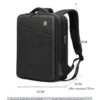H09d30aabc2c440608e82285cfe16e571k ARCTIC HUNTER Man Backpack Fit 15.6 inch Laptop USB Recharging Multi-layer High capacity Travel Male Bag backpacks double eleven