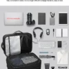 H5cfb8c3270b545f0bf584fbb81672d52i ARCTIC HUNTER Man Backpack Fit 15.6 inch Laptop USB Recharging Multi-layer High capacity Travel Male Bag backpacks double eleven
