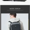 H641160564b2b43b5a52e407a0103d401V (1) ARCTIC HUNTER 40L Large Capacity Mens Expandable Backpacks USB Charging Male 17 inch Customizable Waterproof Business Travel Bag