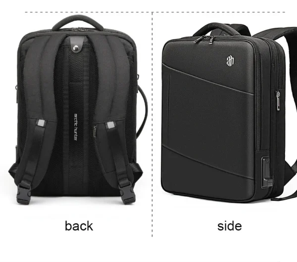 H816e56fa3078423d9921e40626bfc6cbt ARCTIC HUNTER Man Backpack Fit 15.6 inch Laptop USB Recharging Multi-layer High capacity Travel Male Bag backpacks double eleven