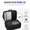 H95282fbe1acd49a98af194c741bcf967H ARCTIC HUNTER Man Backpack Fit 15.6 inch Laptop USB Recharging Multi-layer High capacity Travel Male Bag backpacks double eleven