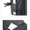 Ha6cab7f8ecbb42a0828413d4429384468 (1) New Men Backpack for 15"17" Laptop Backpacks Water Repellent Multifunction Bag USB Charging Travel Backpack Large Mochila