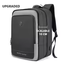 Hb198310041f34ff0ba98f67410756443I.jpg_220x220q75.jpg_ ARCTIC HUNTER 40L Large Capacity Mens Expandable Backpacks USB Charging Male 17 inch Customizable Waterproof Business Travel Bag