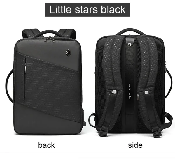 Hbabcb0295d974f7ea19b5042927bfe27T (1) ARCTIC HUNTER Man Backpack Fit 15.6 inch Laptop USB Recharging Multi-layer High capacity Travel Male Bag backpacks double eleven