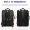 Hc3d7c06ce72048e9afae54196416f89ew ARCTIC HUNTER Man Backpack Fit 15.6 inch Laptop USB Recharging Multi-layer High capacity Travel Male Bag backpacks double eleven