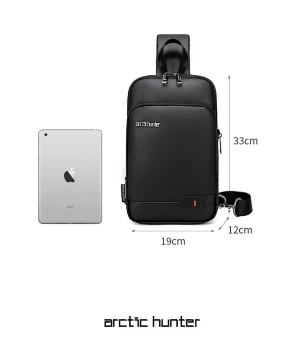 Hc5d597ded73840d48a538c66b18d48b7M Anti-theft Waterproof Men Chest Bag Male Leisure Messenger Shoulder Bag For Teenagers Travel Crossbody Expansion Chest Bag