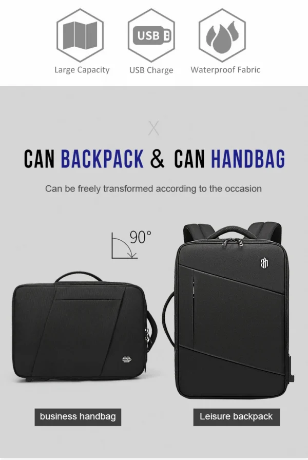 Hdae5fdf04f3e493f8ab3ba04840d73c6x ARCTIC HUNTER Man Backpack Fit 15.6 inch Laptop USB Recharging Multi-layer High capacity Travel Male Bag backpacks double eleven