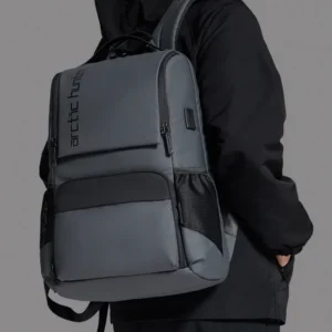 S03b937f256204d7e8119f2eb0f0ce751L ARCTIC HUNTER Men's Outdoor Mountaineering Bag Business Travel Backpack Laptop Computer Backpack Large Capacity Storage Backpack
