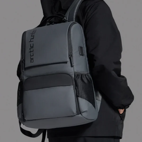 S03b937f256204d7e8119f2eb0f0ce751L ARCTIC HUNTER Men's Outdoor Mountaineering Bag Business Travel Backpack Laptop Computer Backpack Large Capacity Storage Backpack