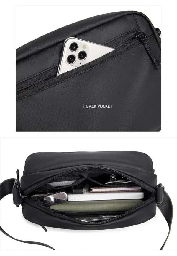 S13e0c9790d9b40ab9ce78bda0998a1fbS ARCTIC HUNTER 2023 Outdoor Travel Men's Handbag Oxford Waterproof Men's Messenger Bag Leisure Business Handbag Trend Chest Bag