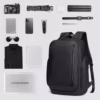 ARCTIC HUNTER 2023 New Men's Business Travel Bag Large Capacity USB15.6 Laptop Bag Multi Functional Casual High Quality Backpack