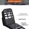 S21aaae622d5c4681847f3d44fcc643a7J Arctic Hunter 2023 New Fashion Waterproof Laptop Backpack 17 Inch Men's Waterproof Functional Backpack Travel Backpack