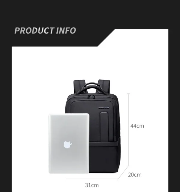 S30c0995cc9dd40f8bce533fb836a14358 ARCTIC HUNTER High-end Business Backpack Men Can Expand Large-Capacity Business Travel Computer Bag Waterproof Multi-functional