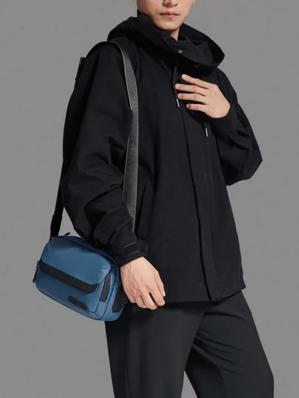 Edit title here ARCTIC HUNTER 2023 Outdoor Travel Men's Handbag Oxford Waterproof Men's Messenger Bag Leisure Business Handbag Trend Chest Bag