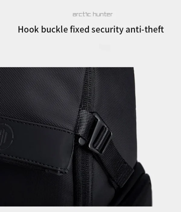 S36c191f3acf84b27be6e8aa992879790R ARCTIC HUNTER New 15.6-inch Laptop Backpack USB Men Business Travel Bag Large Capacity Leisure and Entertainment Youth Backpack
