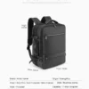 S3f519c16f91e48468d70af67adf99f7bZ ARCTIC HUNTER Multifunctional Smart Backpack Travel Bag Men's Business Backpack Laptop Travel Backpack Bag with USB Charging Port